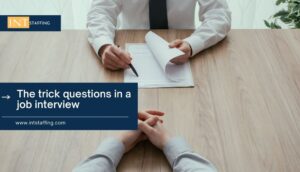 The trick questions in a job interview