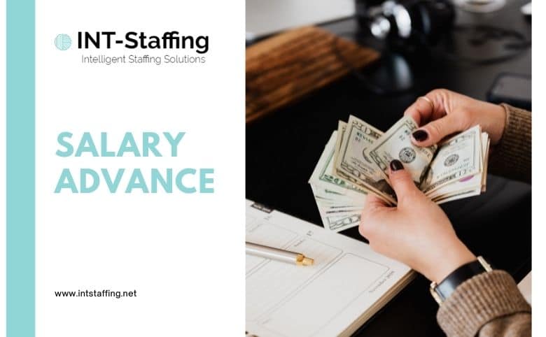 What is a salary advance?