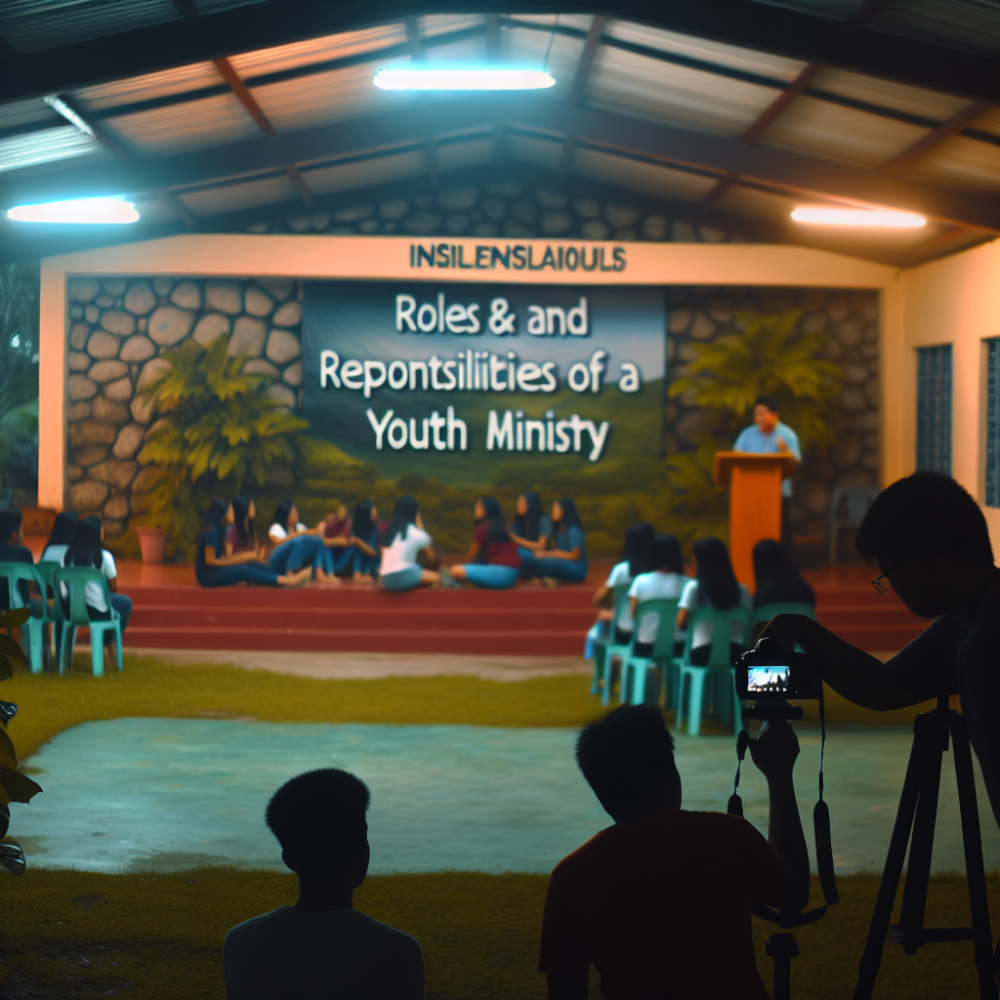 youth ministry roles and responsibilities