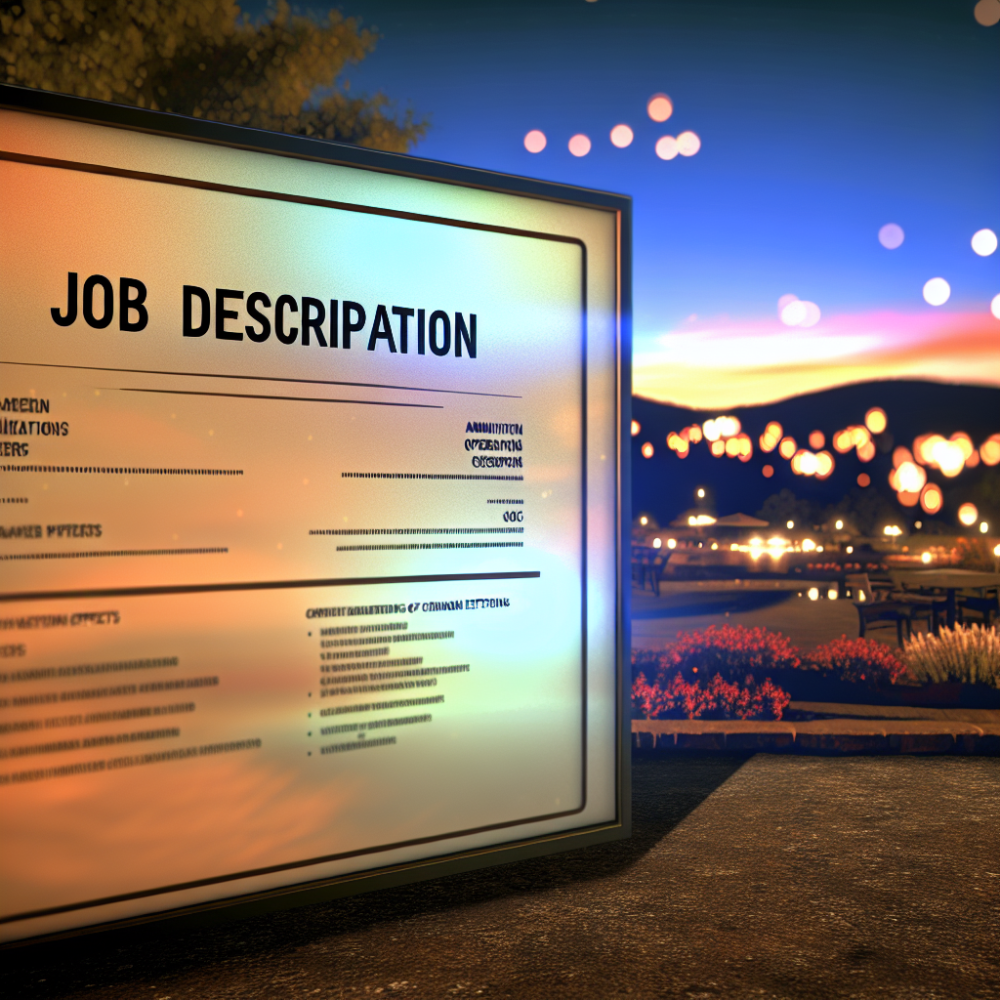 Business Operations Manager Job Description