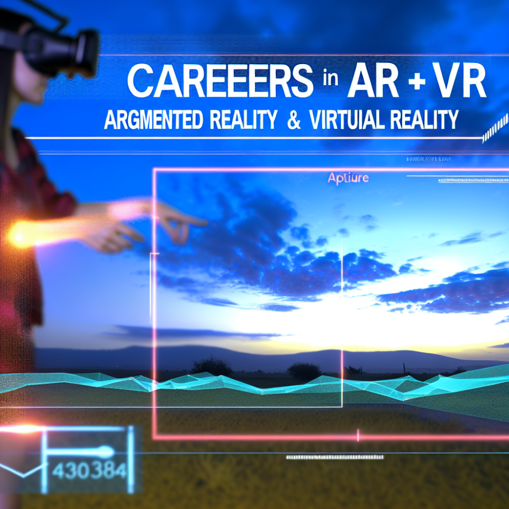 Augmented Reality (AR) and Virtual Reality (VR) Careers: Jobs of the Future